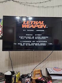 Lethal Weapon (Nintendo, 1993) NES With Manual & Sleeve Authentic TESTED