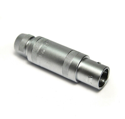 8-poliger Stecker Lemo / Lemosa Größe 2, 4+4 Kontakte, Swiss Made, NOS