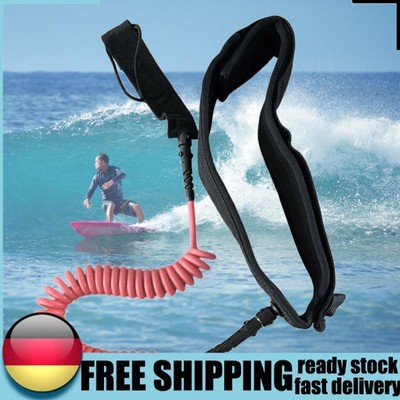Spiralleine, verstellbare Surfbrettleine für Stand-Paddle-Boards (Pink)