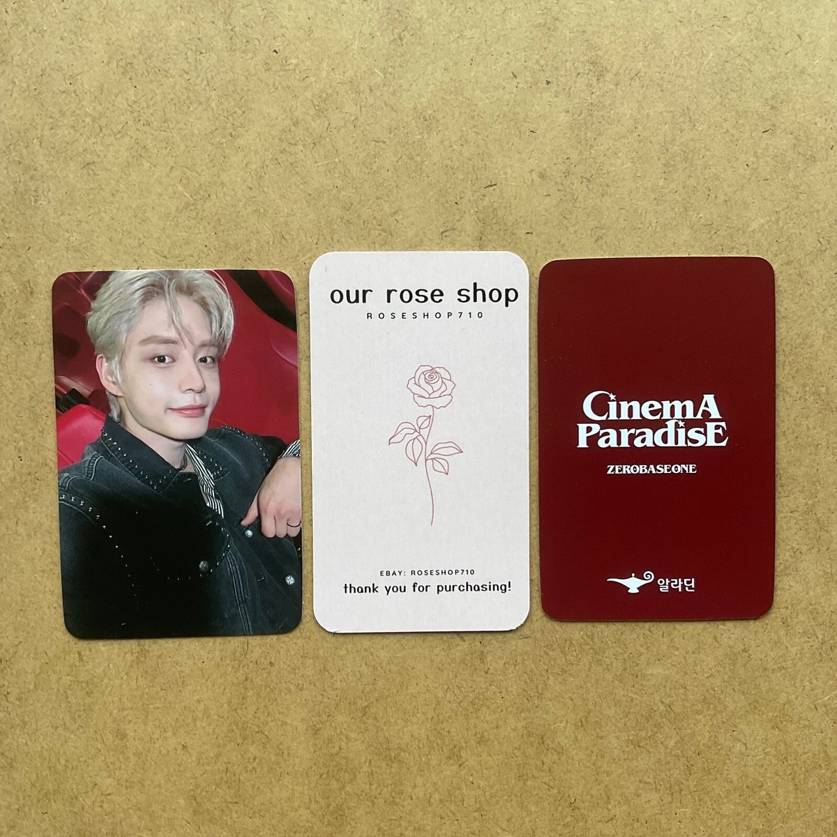 ZB1 ユジン cinemaparadise サインポストカード トレカ zb1 ユジン cinemaparadise サイン ポストカード トレカ ZB1