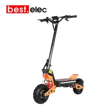 11in Folding Electric Scooter 5000W 52V 26AH Dual Motor Adult Off Road Tire