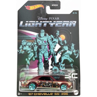 Hot Wheels Entertainment Disney Pixar Lightyear '67 Chevelle SS 396