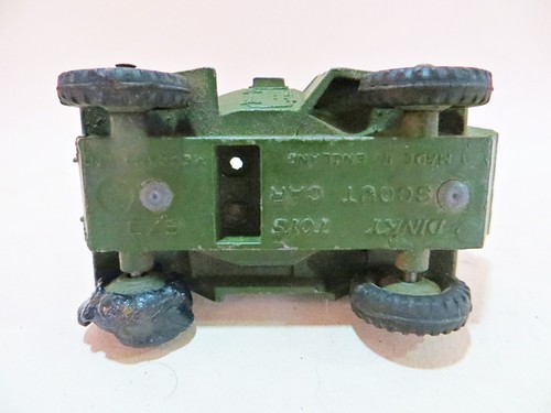 DINKY 673 'ARMY DAIMLER SCOUT CAR' VINTAGE. COMPLETE. ORIGINAL. - Picture 6 of 6