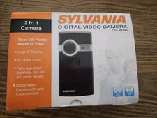 Sylvania DV-2100 2 In 1 2 Inch Display Pocket Digital Video Camera