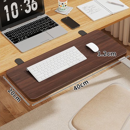 Non-punching Desktop Extending Board Foldable Office Computer Working Extens-qe - Afbeelding 17 van 20