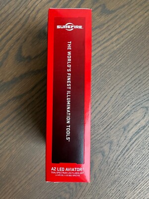 SureFire A2 LED Aviator Dual-Spectrum LED Flashlight A2L-HA-RD 110
