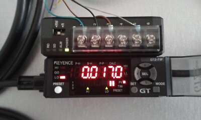 Keyence GT2-H12 + Keyence DL-RS1A Interface + Keyence GT2-71P