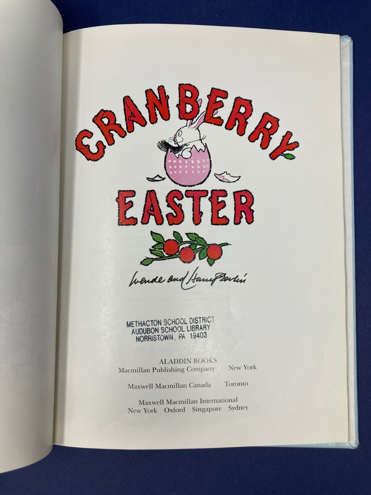Cranberry Easter by Harry Devlin and Wende Devlin (1993, Picture Book