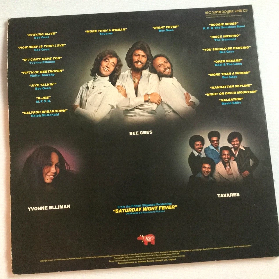 Rose Royce, Saturday Night Fever, KC Sunshine Band Disco Vinyl LP Job Lot x4  - Image 4 of 4