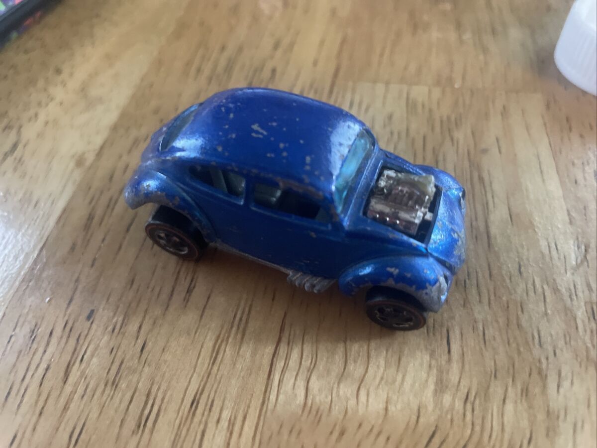 Hot Wheels REDLINE Custom Volkswagen VW 1967 Blue -no Hot Wheels REDLINE Custom Volkswagen VW 1967 Blue -no