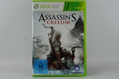 Assassin's Creed III (Microsoft Xbox 360) Spiel Game - mit Handbuch - sehr gut 