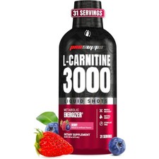 Liquid L-Carnitine 3000 - Energy  Workout Recovery Booster - 31 Servings, Berry