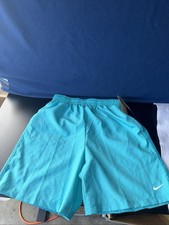 NWT Kids Nike XL standard fit Green shorts Unlined Drawstring Dri Fit