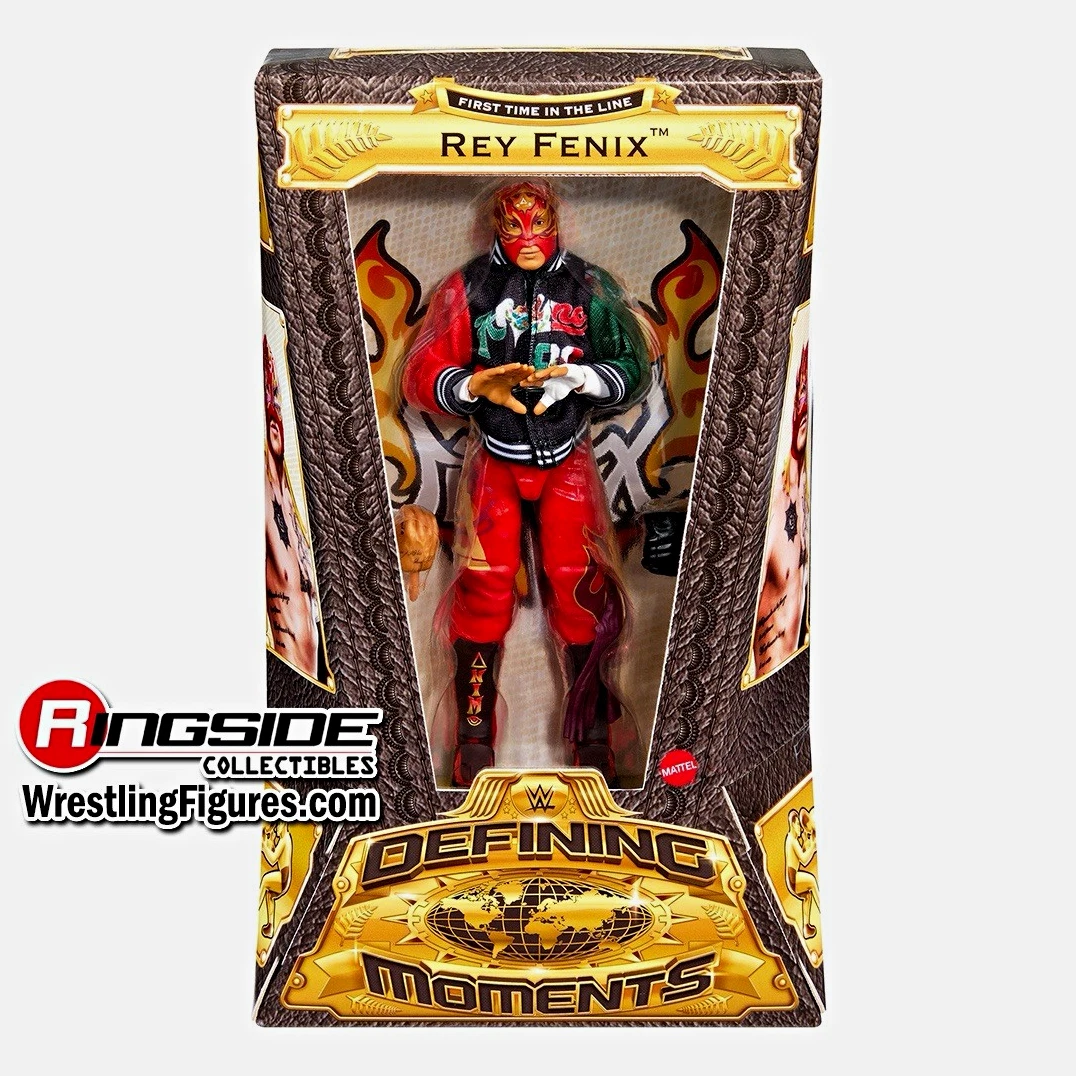 WWE Mattel Defining Moments Rey Fenix Action Figure IN SHIPPER