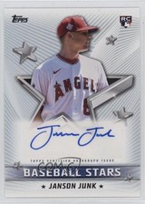 2022 Topps Series 1 Baseball Stars Auto Janson Junk #BSA-JJ Auto nd3