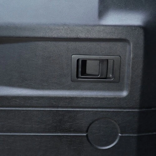 Reemplace moldura para Land Rover Defender 110 2004-18 puerta interior cuenco taza aleación negra Foto 2 de 4