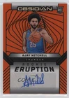 2024-25 Panini Obsidian Electric Etch Orange Flood /99 Ajay Mitchell Auto 0y8x