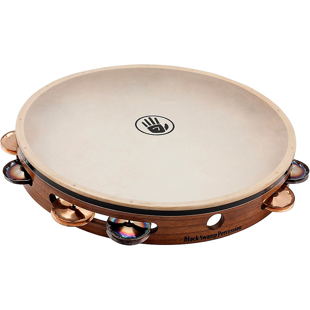 Перкуссия Black Swamp, 12-ти рядный тамбурин, 12 дюймов. Хром/бронза