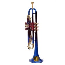 Z-Modell Bb Trompete | Blechblasinstrument | Glatte Ventile Hartschalenkoffer