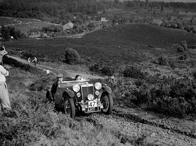 Mg J2 Midget Race Car In The Lawrence Cup 1937 Morris Garage Old Large Photo