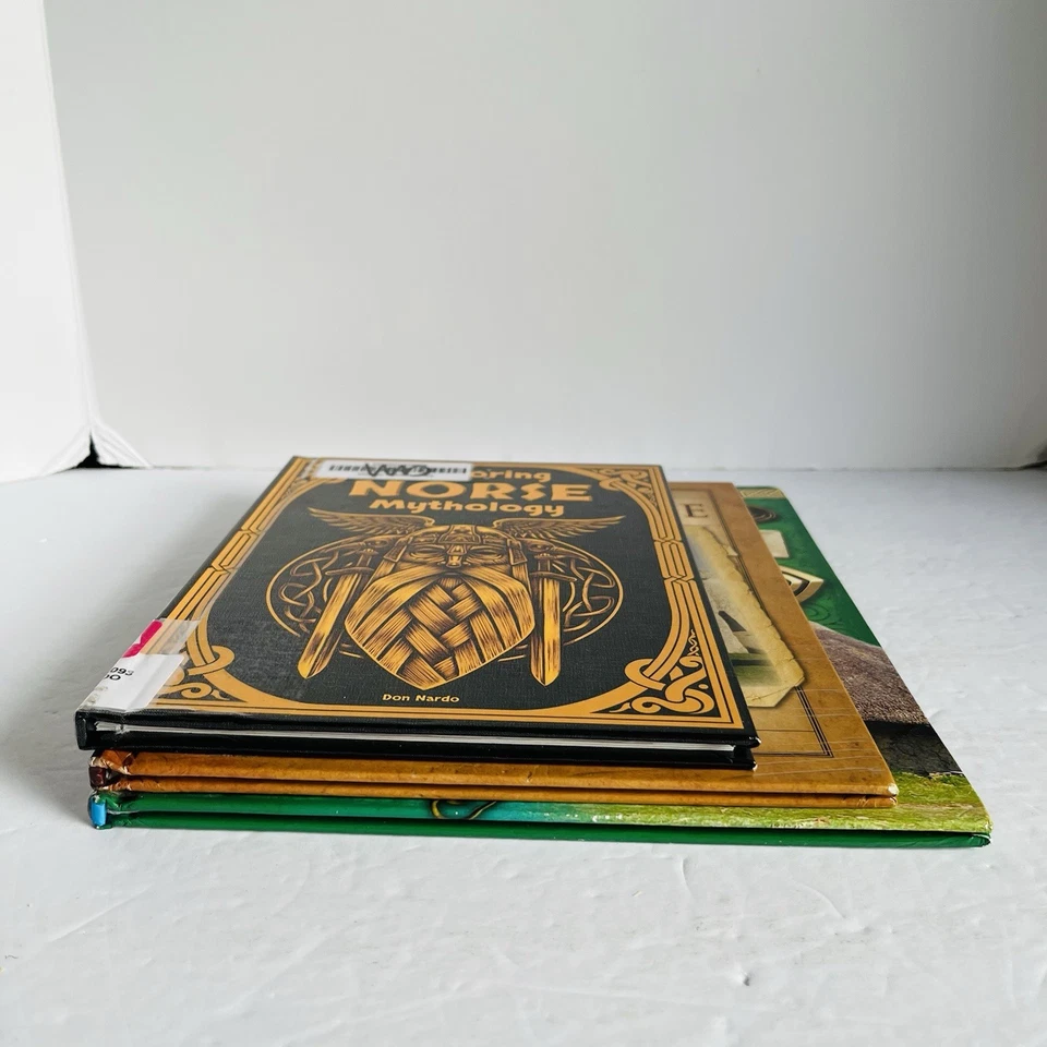 Lot of 3 Children's Books Ancient Civilizations Norse Mythology Celts Stonehenge - Image 3 of 4