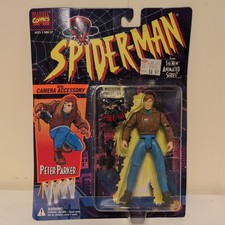1995 Marvel Spider-Man Animated PETER PARKER Action Figure ToyBiz NEW Sealed