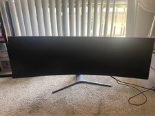Broken Screen - Samsung 49" Ultrawide Monitor CRG9 LC49RG90SSNXZA For Parts