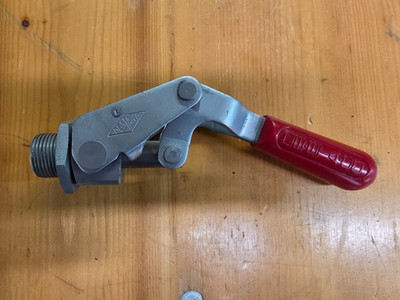 DESTACO 624 Straight Line Toggle Clamp in good condition, made in USA.