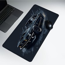 40 90cm Large Muscle Car Gaming Mouse Pad with Non-Slip Rubber Base, Extended De