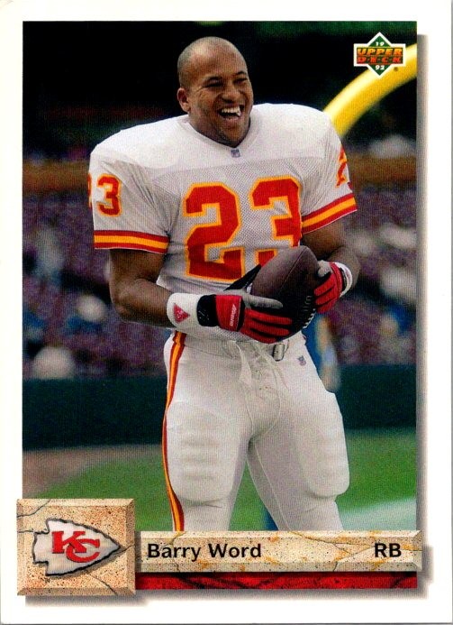 1992 Upper Deck #380 Barry Word