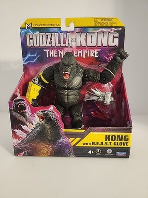 Playmates Godzilla x Kong The New Empire Kong with B.E.A.S.T glove 6'' FigureMIB 