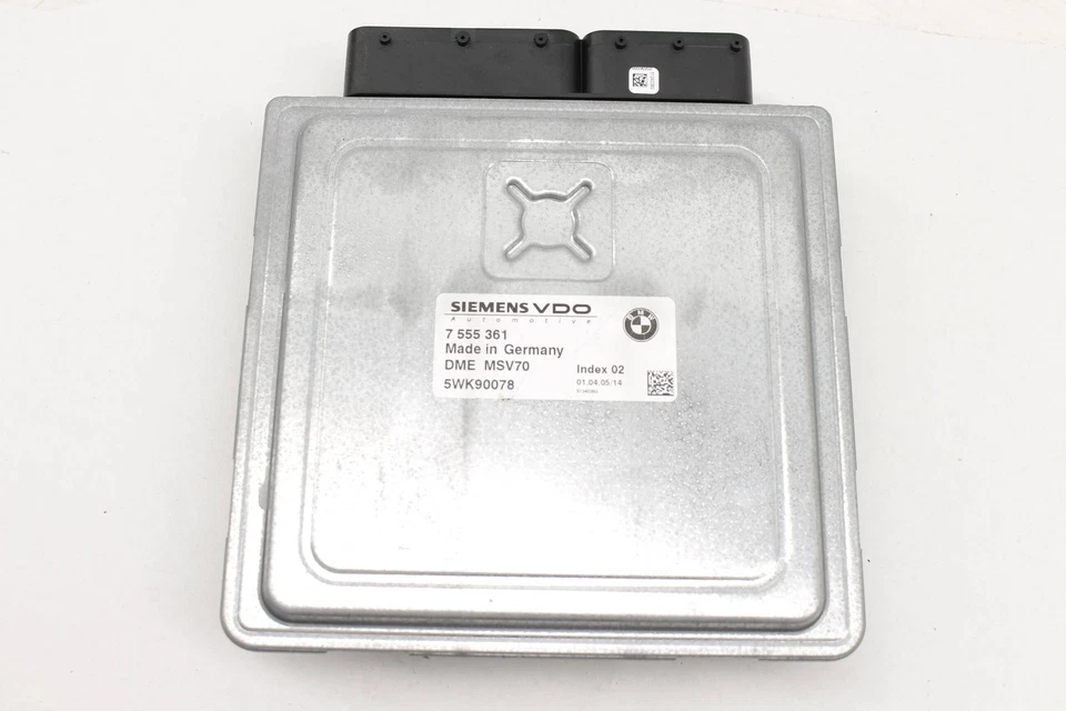 BMW 530XI 2006 3,0 L - ECU/DME unidad de control del motor 7553167 Foto 2 de 4