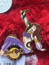 Hard Rock Cafe Pin Myrtle Beach Belly Dancer Egyptian Girl Hat Lapel Costume 5