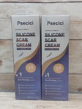 lot of 2 Scar Cream,Silicone Scar Gel,Advanced Scar Gel,Scar Removal Cream