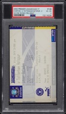 Ticket 2002 Wayne Rooney Pro Debut Everton Premier League PSA 4