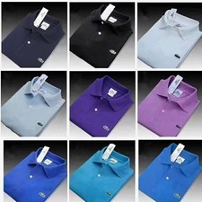 UK 2026 Classic Men's Polo Short Sleeve Mesh Regular Shirt M-XXXL