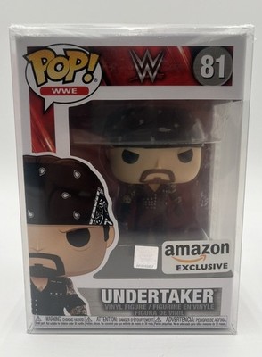 Funko Pop! WWE Undertaker #81 Amazon Exclusive Vinyl Figure In Protector