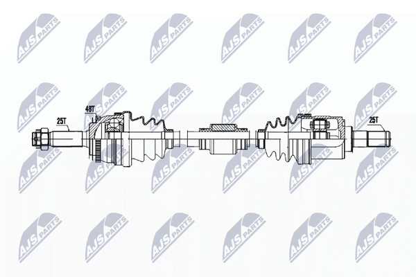 NTY Antriebswelle NPW-HY-605 FüR Hyundai Accent 3 MC GLS-image