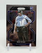 Rex Ryan PRIZM ROOKIE CARD 2021 Panini Prizm #289 Baltimore Ravens Coach (RC)
