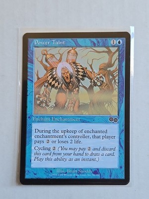 Power Taint - Urza's Saga - LP - MTG Magic - Common - Enchant Enchantment