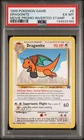 1999 POKEMON GAME MOVIE PROMO-INVERTED STAMP #5 DRAGONITE PSA 6