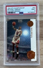 1994 SP Championship Series Playoff Heroes Michael Jordan #P2 PSA 9 Looks 💎