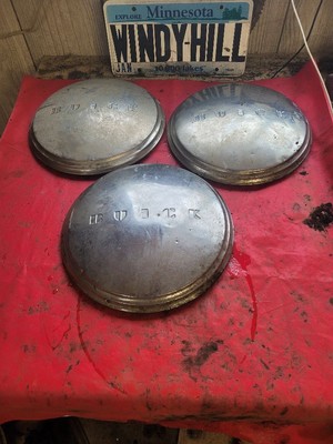 1950 BUICK SPECIAL SUPER DOG DISH HUB CAPS