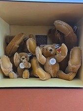 Steiff Margaret Strong Cinnamon Bears Collectors Edition, 1984, set of 4 bears