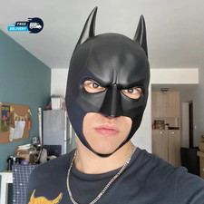 2025 NEW Batman Full Mask With Cowl Adult The Dark Knight Rises Cosplay Props