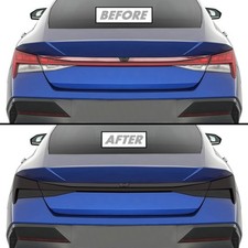 For 2021-2026 Hyundai Elantra Tail Light Smoke Precut Vinyl Tint Overlays For 2021-2026 Hyundai Elantra Tail Light Smoke Precut Vinyl Tint Overlays