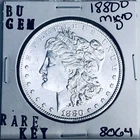 1880 O MICRO O BU GEM MORGAN SILVER UNC MS+++ U.S. MINT RARE KEY COIN 8064