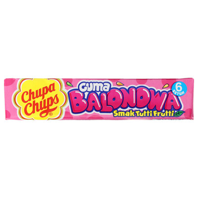 80920779 Chupa Chups Guma Balonowa Tutti Frutti 27,6g Perfetti Van Melle Polska 