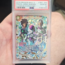 Bandai Dragon Ball Super Frieza Army Reborn TB3-069 Secret Rare PSA 10