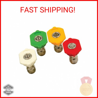 #ad AR Blue Clean PW909114K Pressure Washer Nozzle Pack Four Pack $25.35
